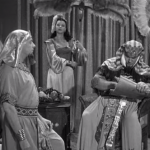 Vernon Dent as the troubled King Rootentooten in the Three Stooges short film, Mummy's Dummies