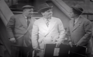 No Census, No Feeling starring the Three Stooges (Moe Howard, Larry Fine, Curly Howard)