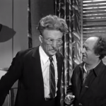 Emil Sitka and Larry Fine - those incredible heads of hair in Fuelin' Around