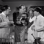 The Three Stooges give the formula - and the business - to Philip van Zandt