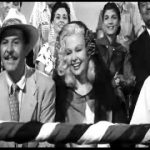 George J. Lewis and Greta Thyssen in the audience of Sappy Bullfighters