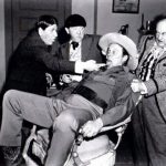 Dick Curtis is the Three Stooges second - and final - patient in The Tooth Will Out